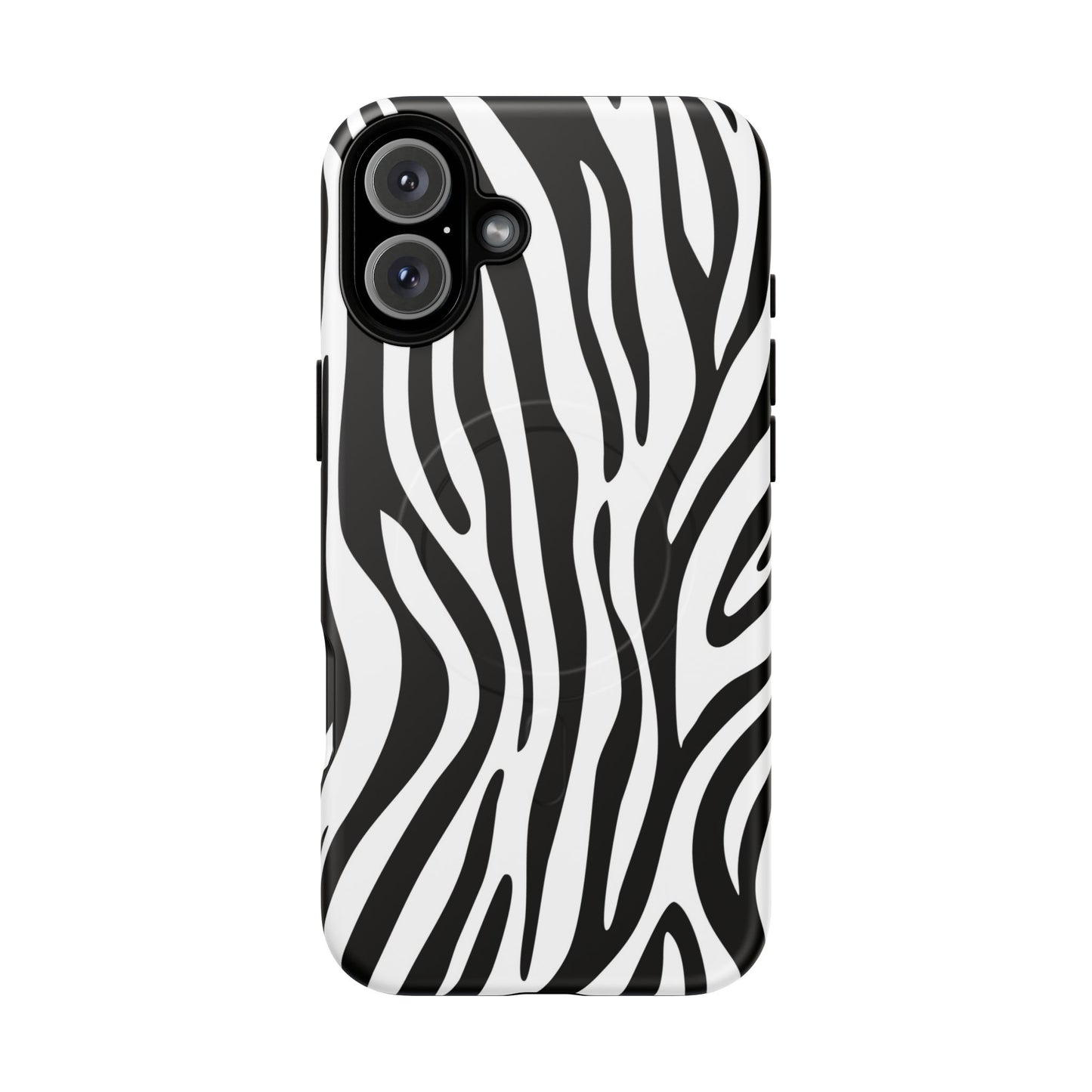 Zebra Print Tough Magnetic Phone Case