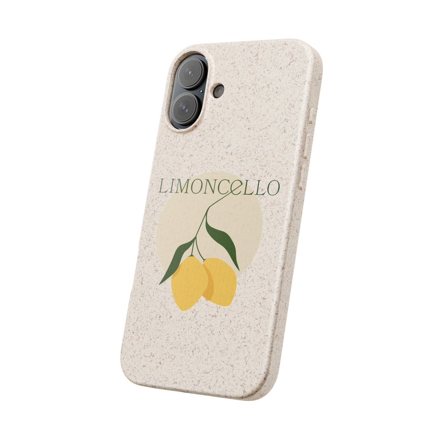 Limoncello Lemon Biodegradable iPhone Case