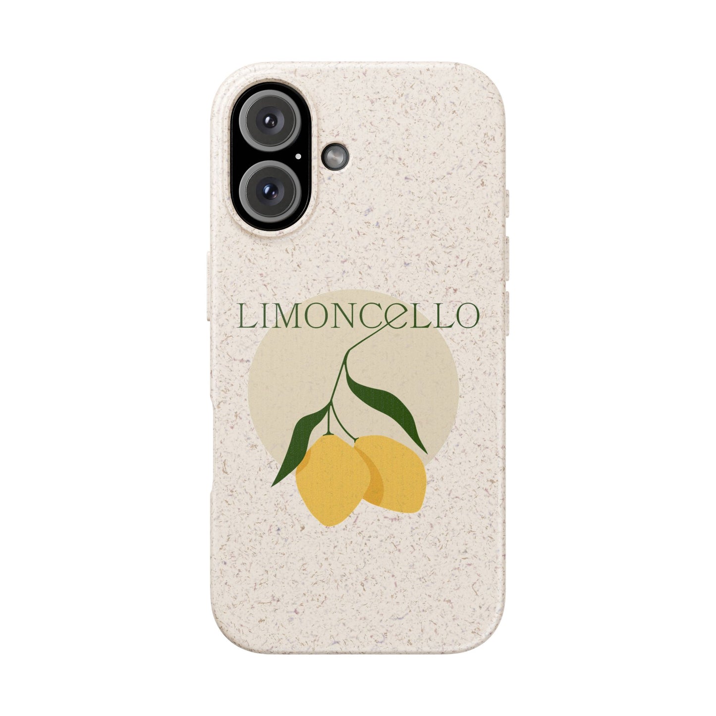 Limoncello Lemon Biodegradable iPhone Case