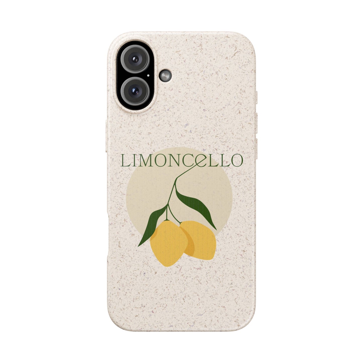 Limoncello Lemon Biodegradable iPhone Case