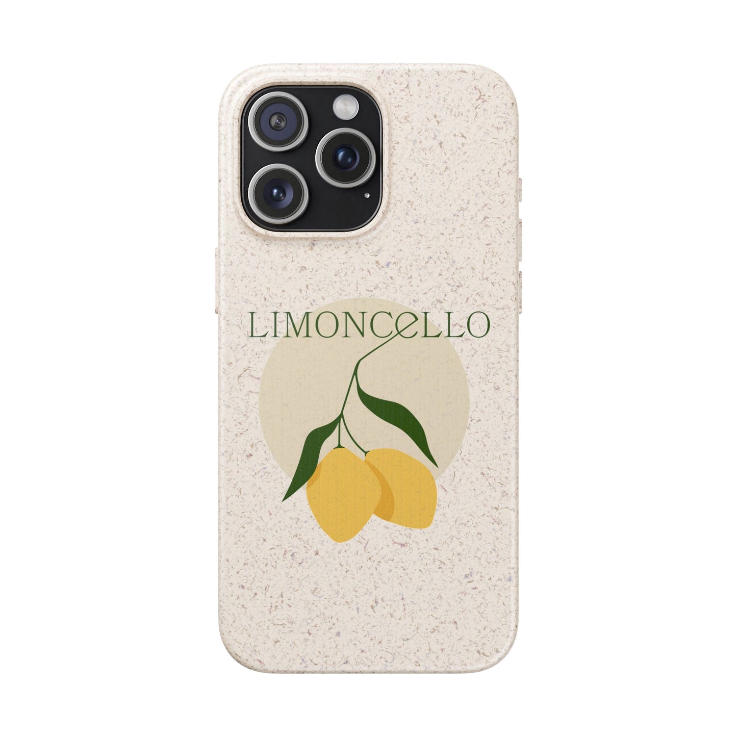 Limoncello Lemon Biodegradable iPhone Case