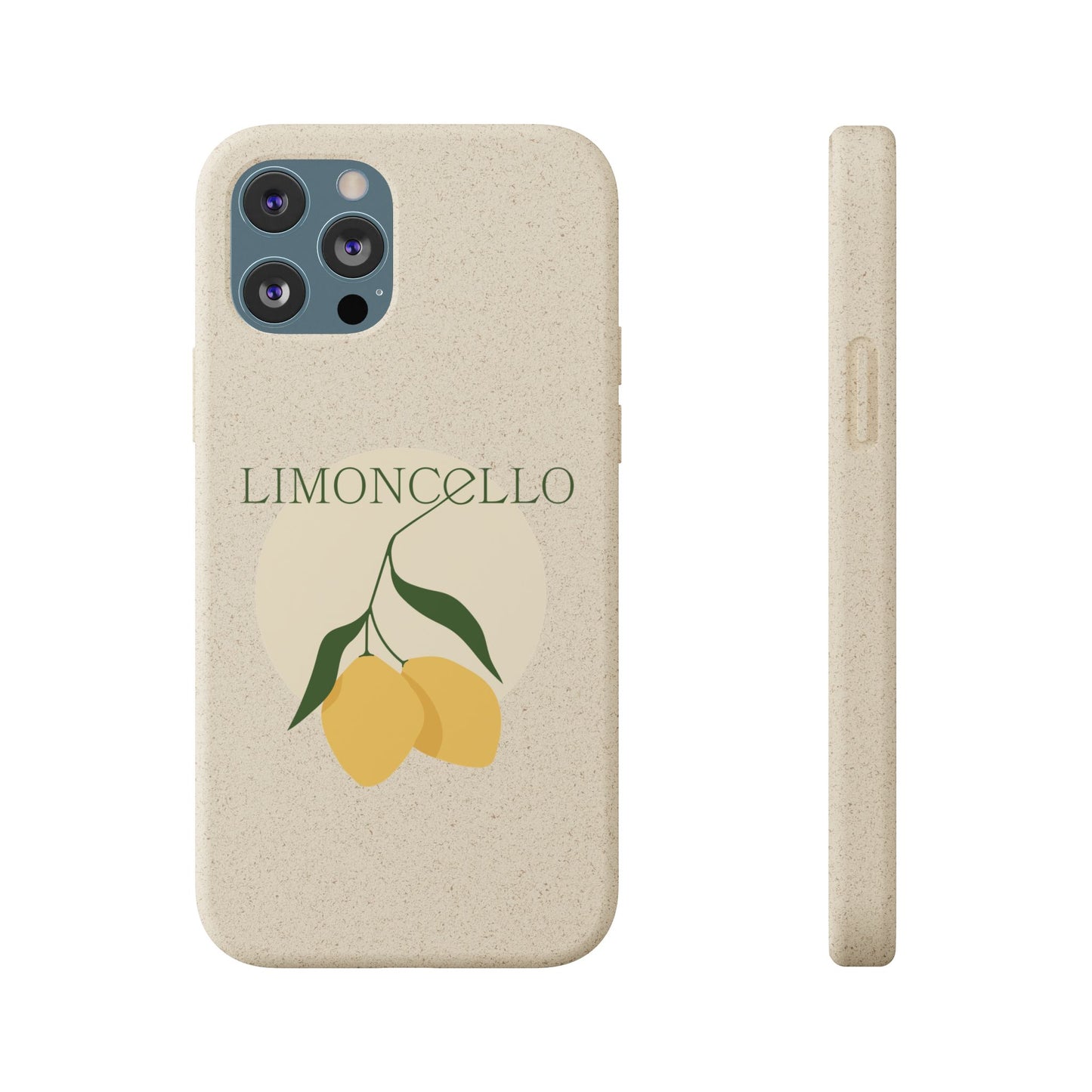 Limoncello Lemon Biodegradable iPhone Case