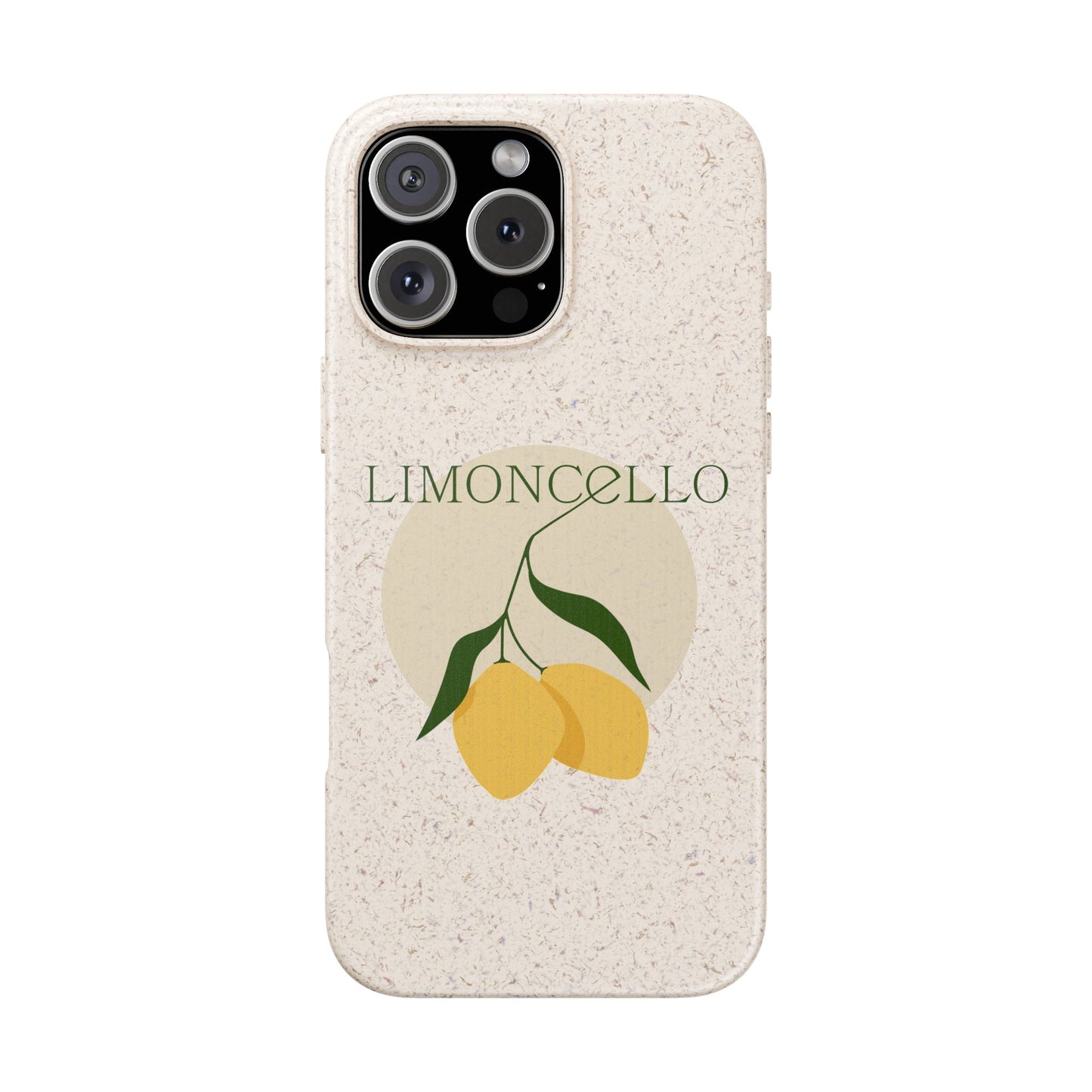Limoncello Lemon Biodegradable iPhone Case