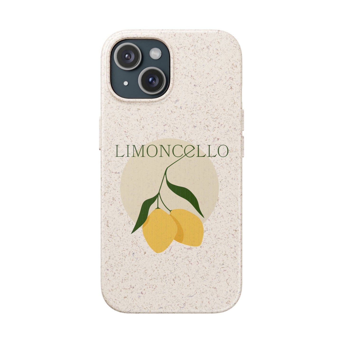 Limoncello Lemon Biodegradable iPhone Case