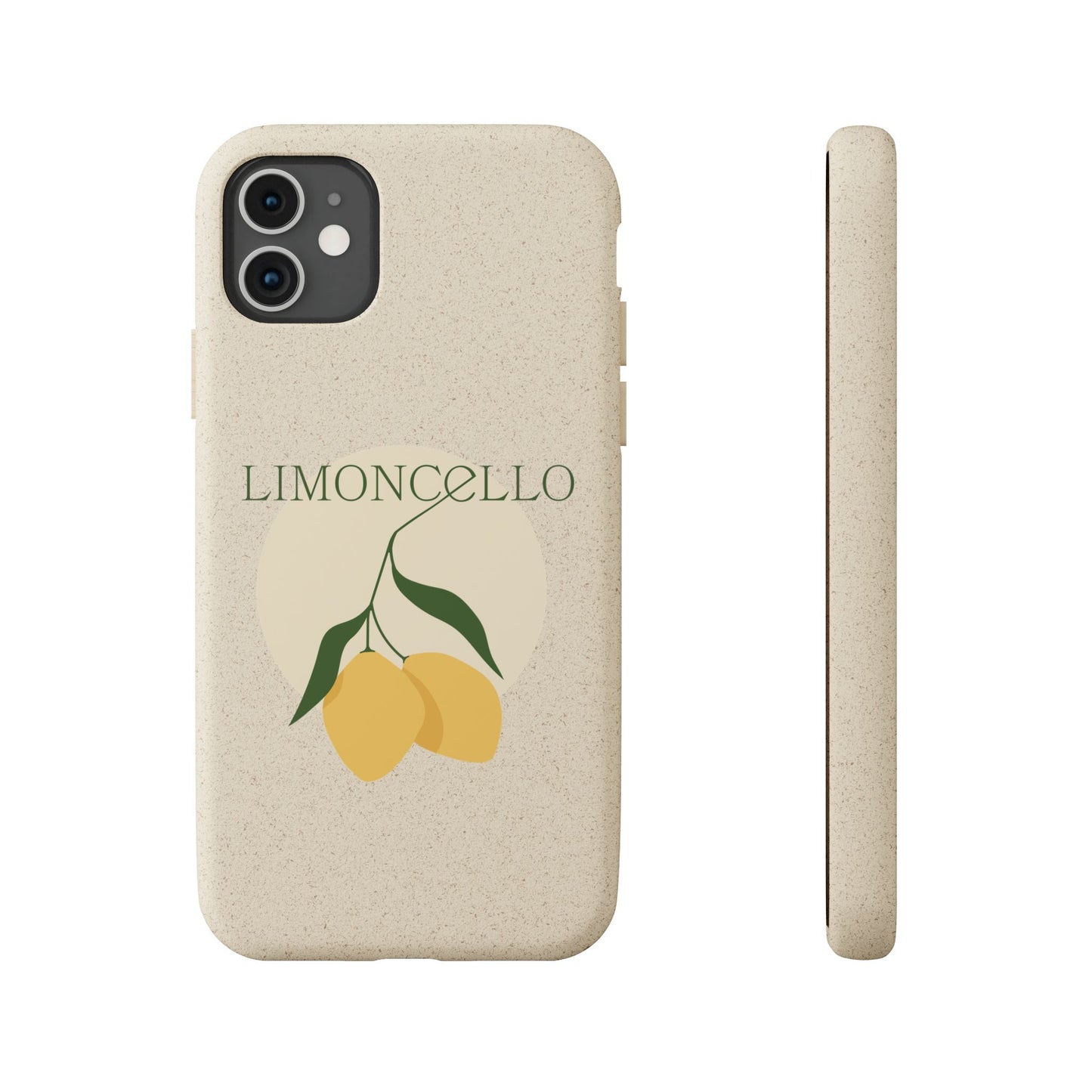 Limoncello Lemon Biodegradable iPhone Case