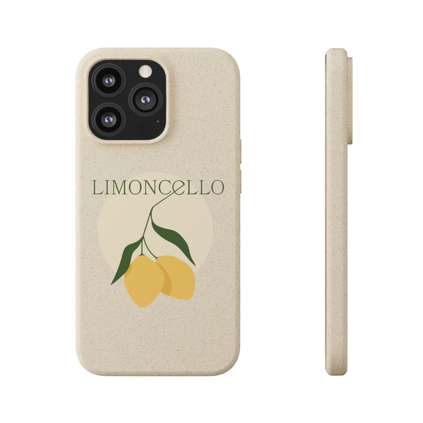 Limoncello Lemon Biodegradable iPhone Case