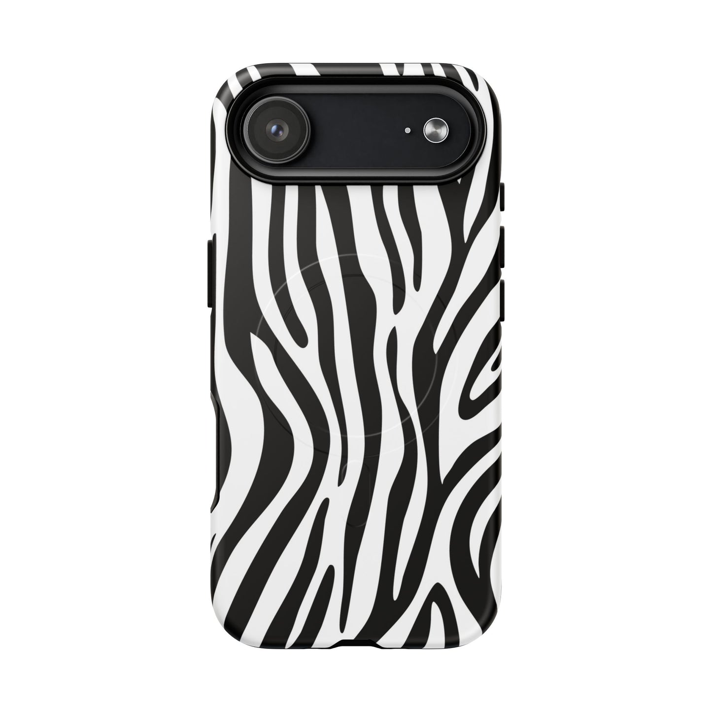 Zebra Print Tough Magnetic Phone Case