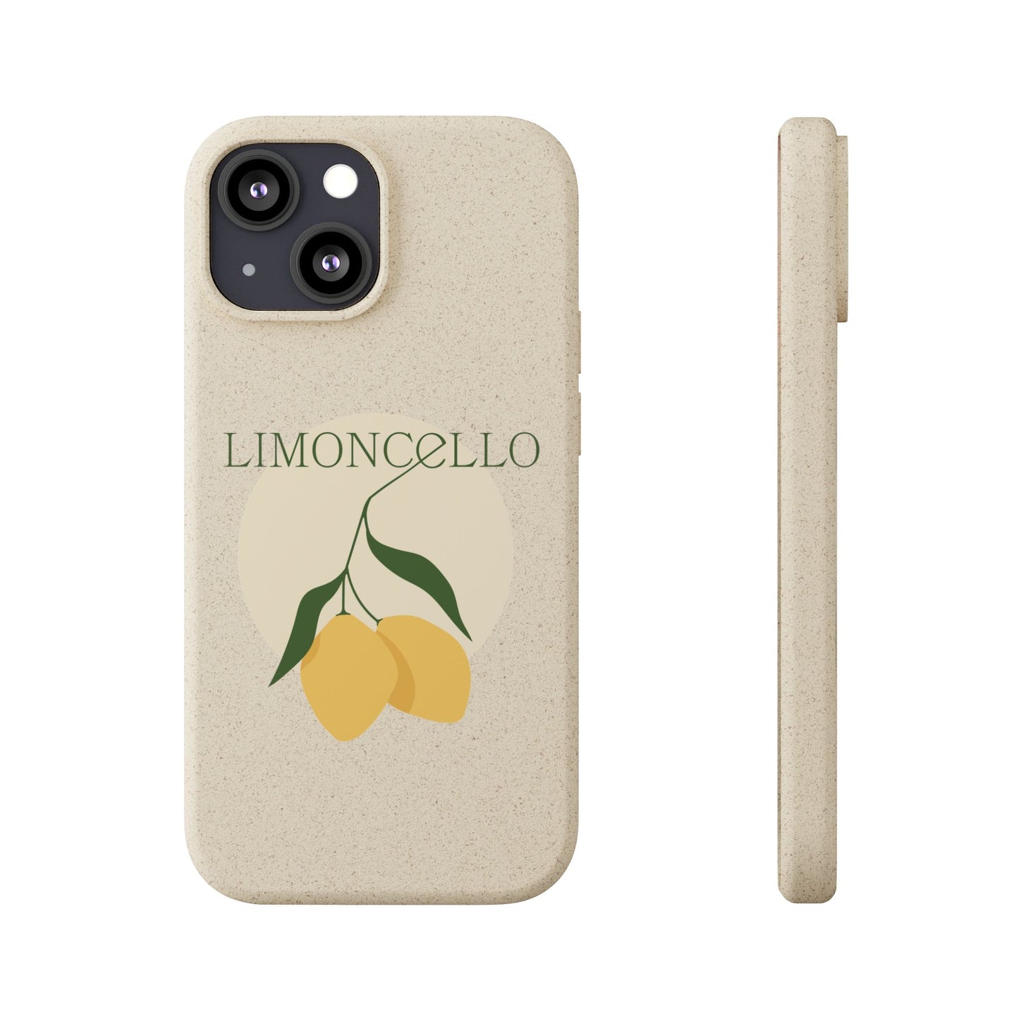 Limoncello Lemon Biodegradable iPhone Case