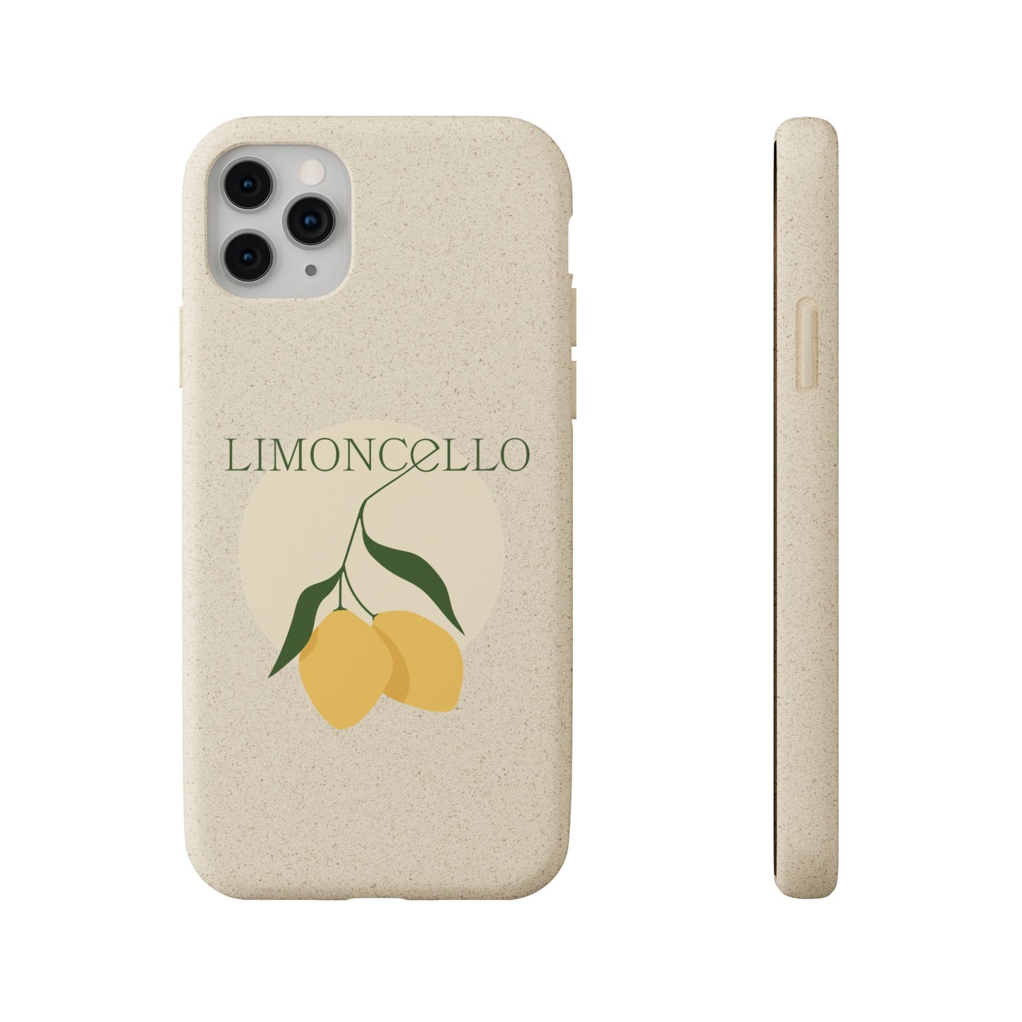Limoncello Lemon Biodegradable iPhone Case