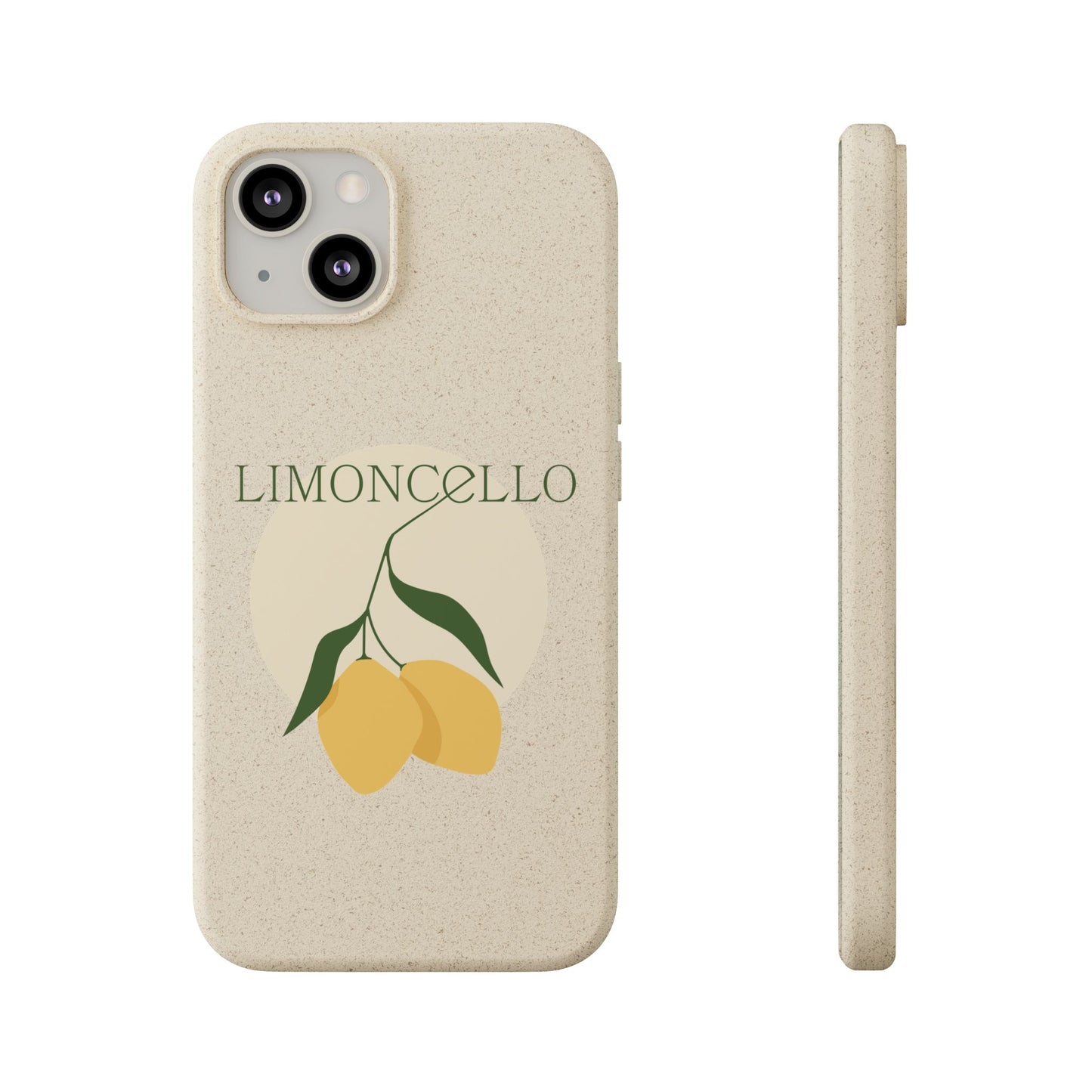 Limoncello Lemon Biodegradable iPhone Case