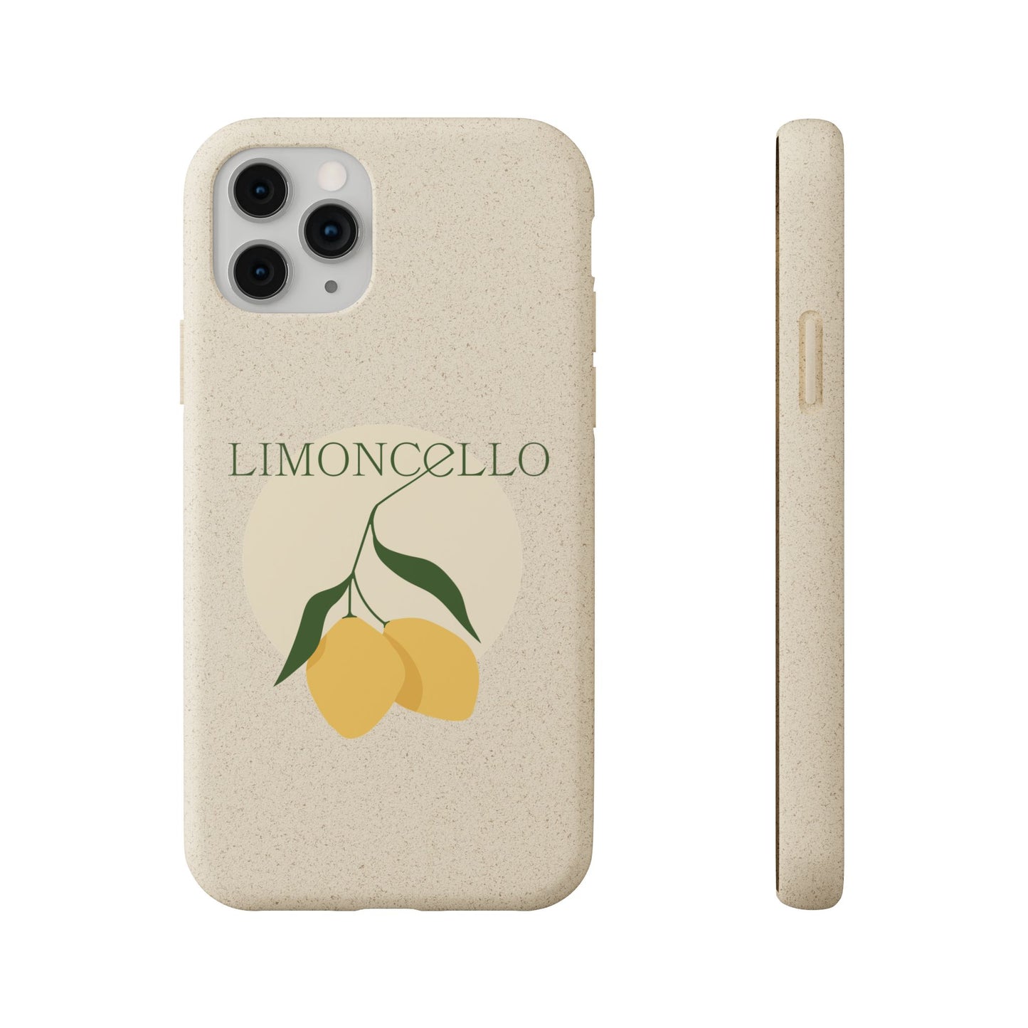 Limoncello Lemon Biodegradable iPhone Case