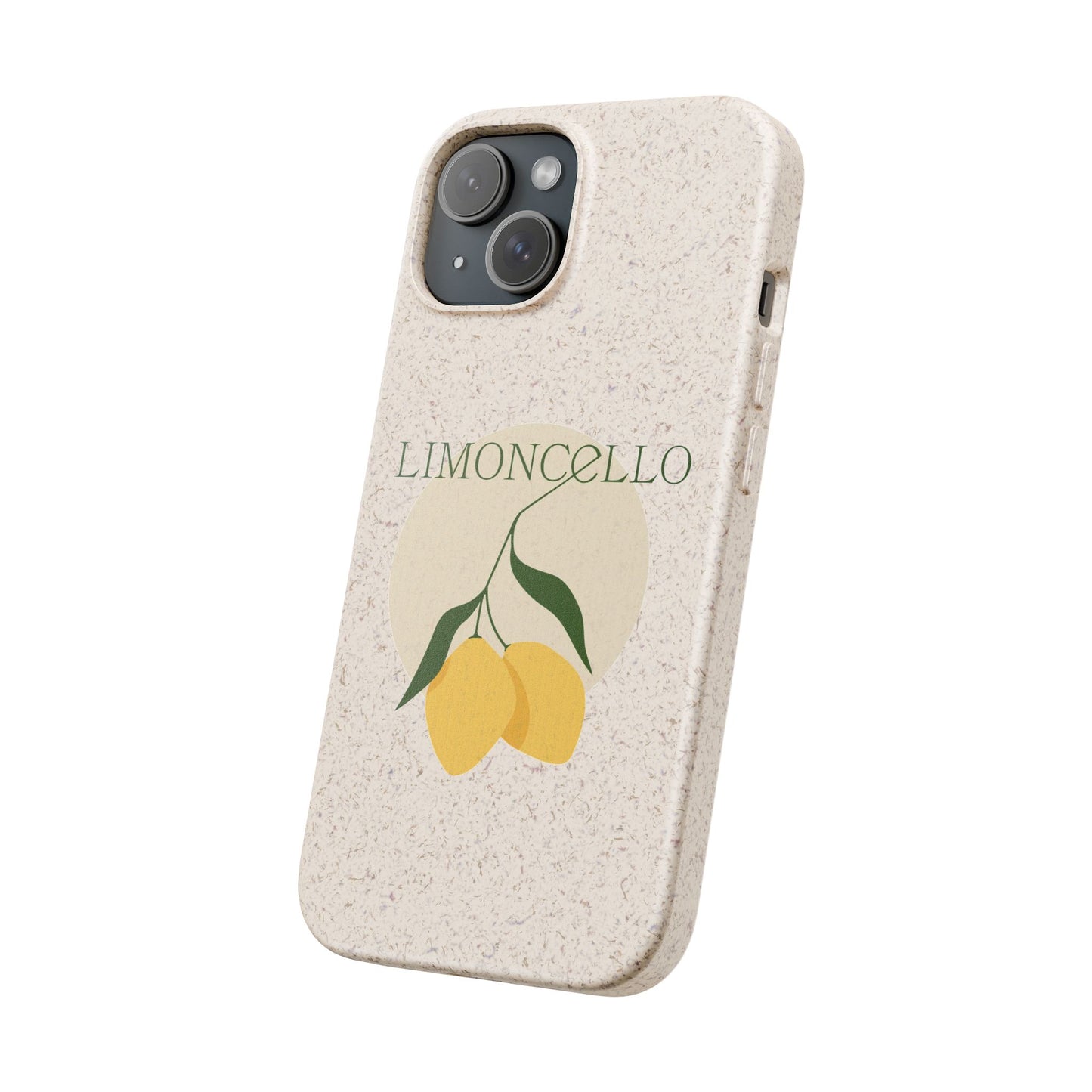 Limoncello Lemon Biodegradable iPhone Case