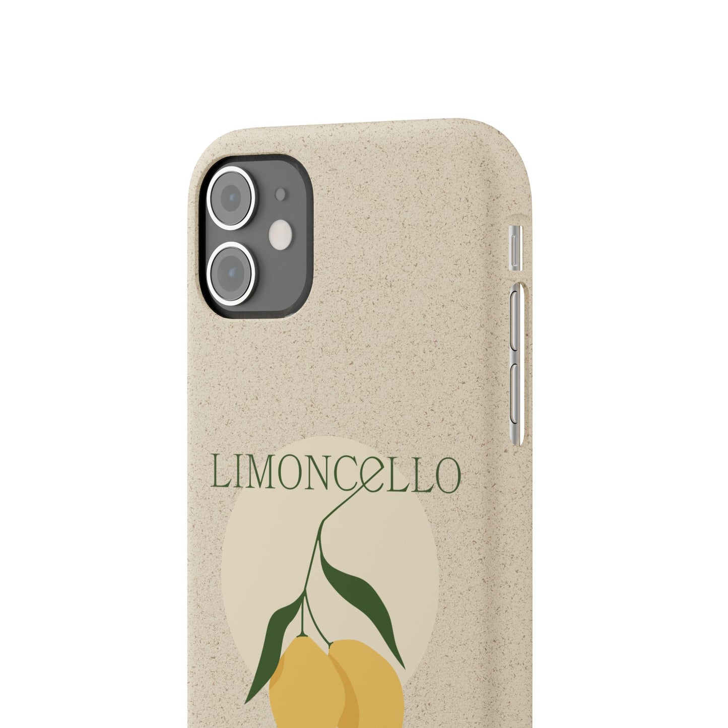 Limoncello Lemon Biodegradable iPhone Case