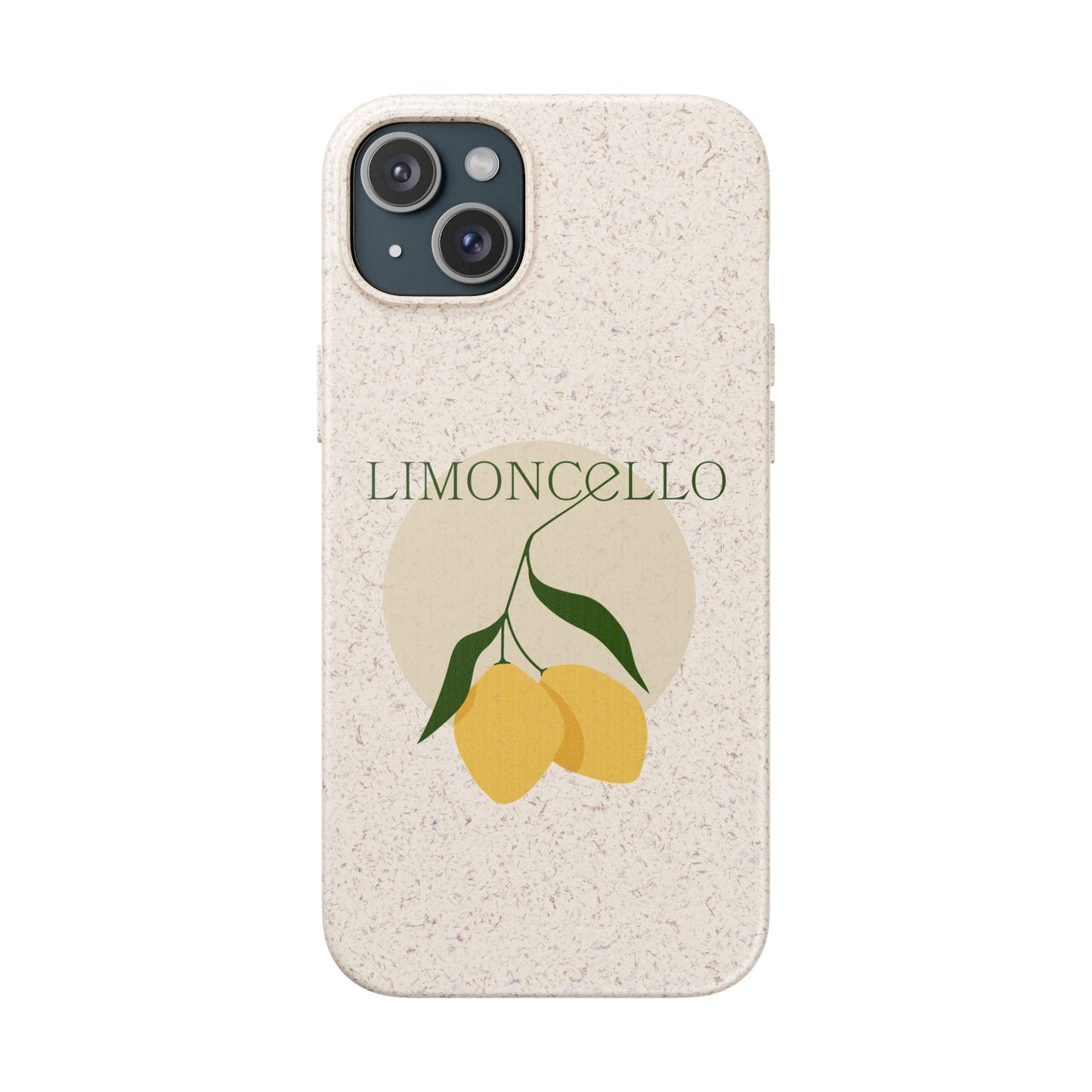Limoncello Lemon Biodegradable iPhone Case