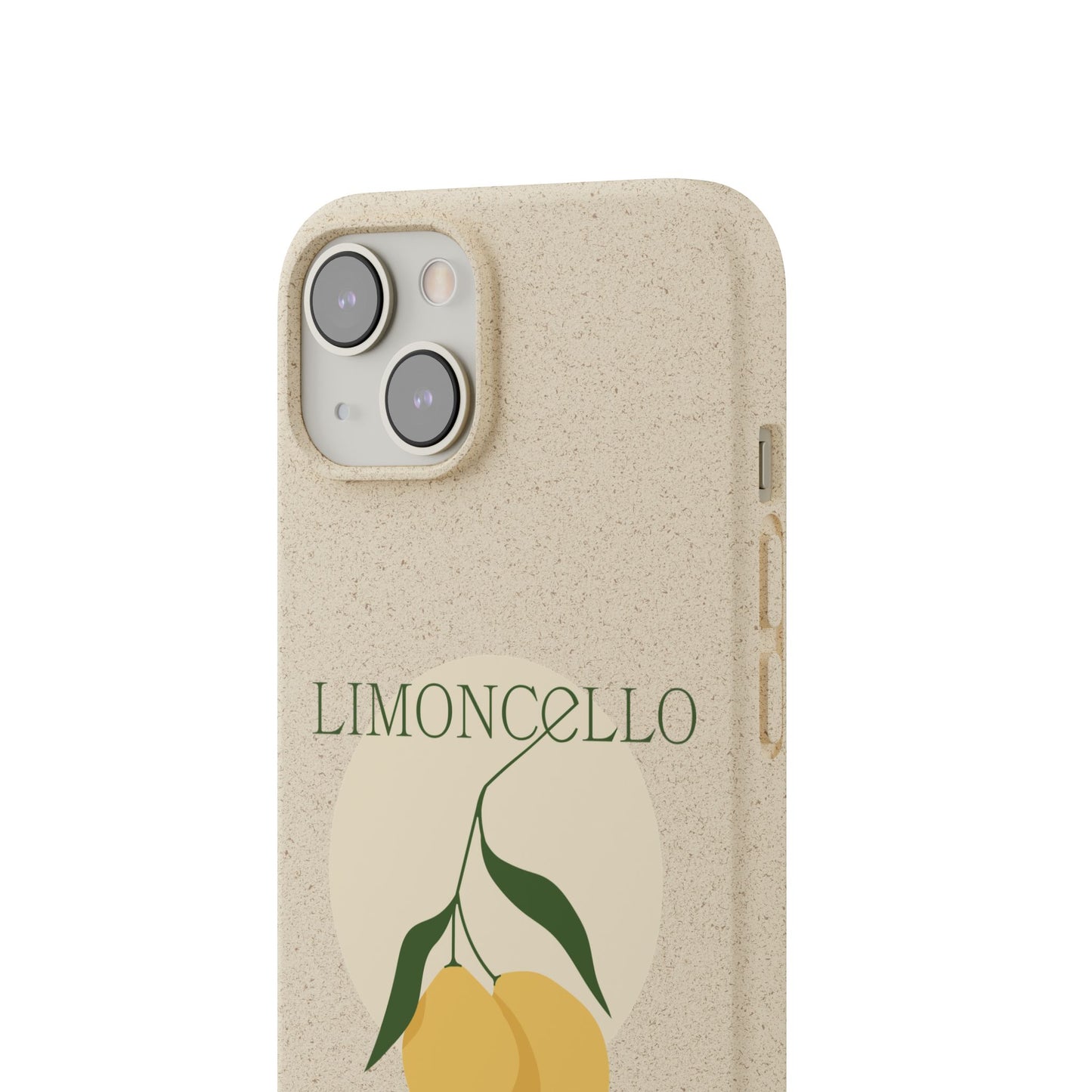Limoncello Lemon Biodegradable iPhone Case