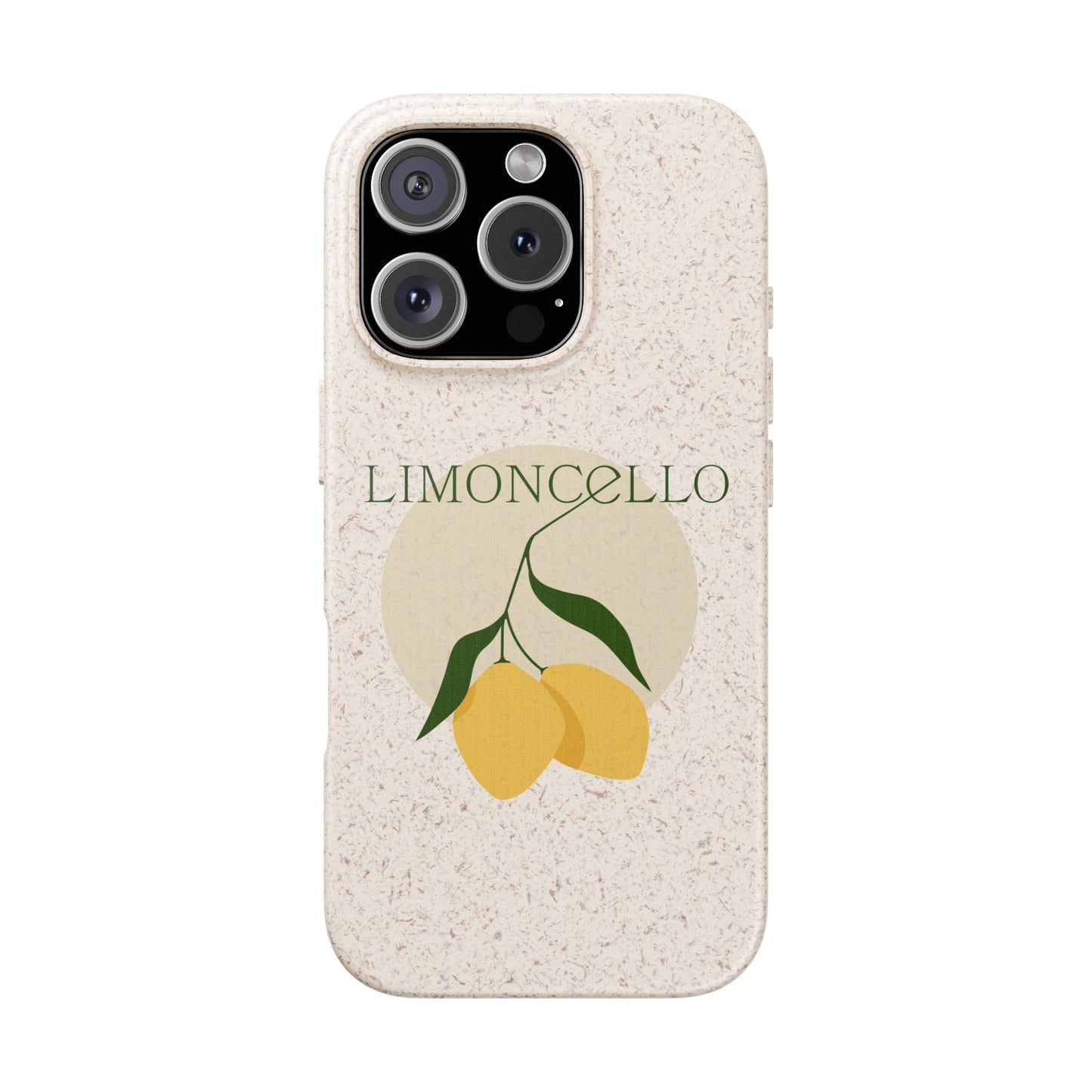 Limoncello Lemon Biodegradable iPhone Case