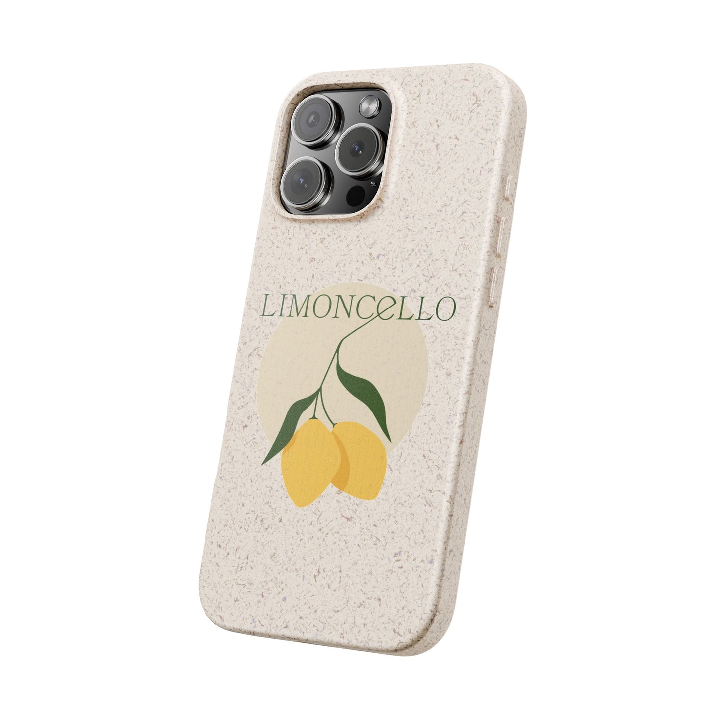 Limoncello Lemon Biodegradable iPhone Case