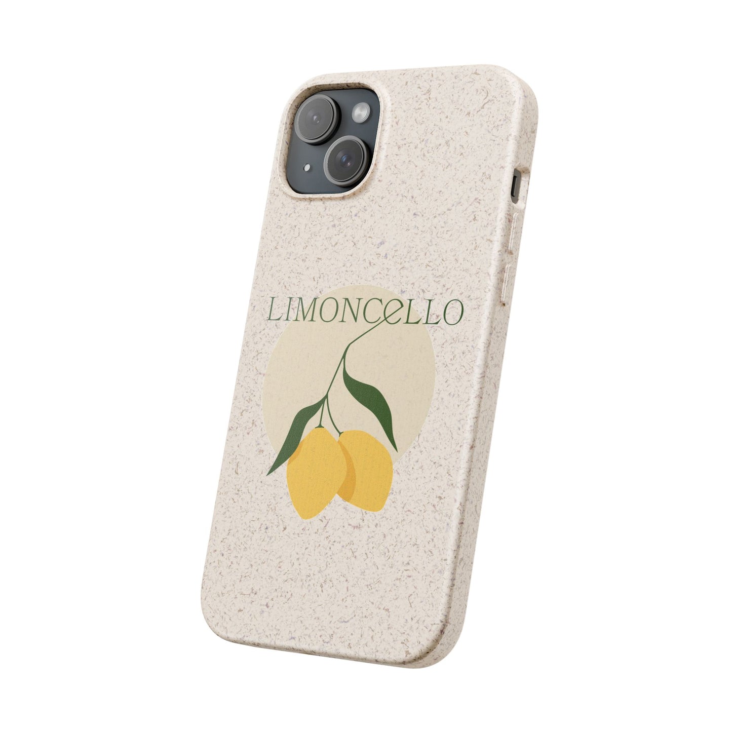 Limoncello Lemon Biodegradable iPhone Case