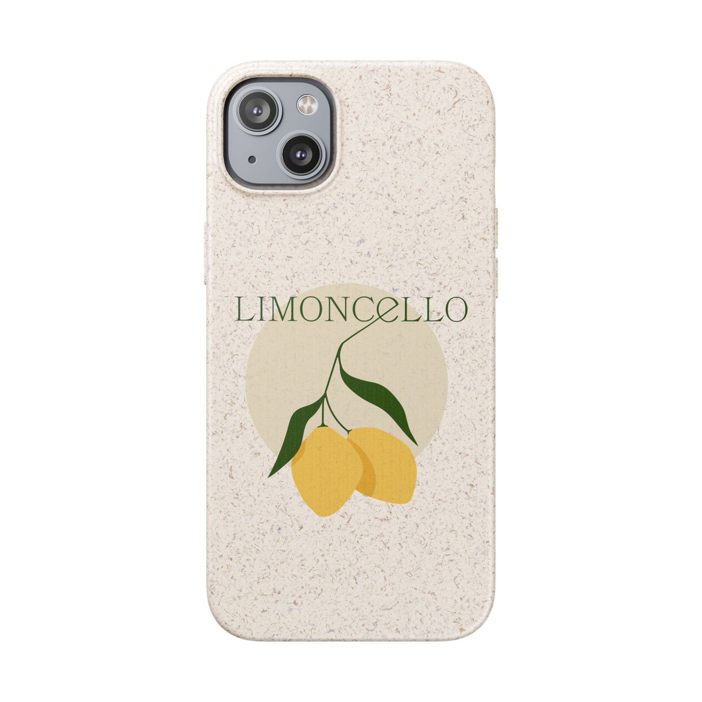 Limoncello Lemon Biodegradable iPhone Case