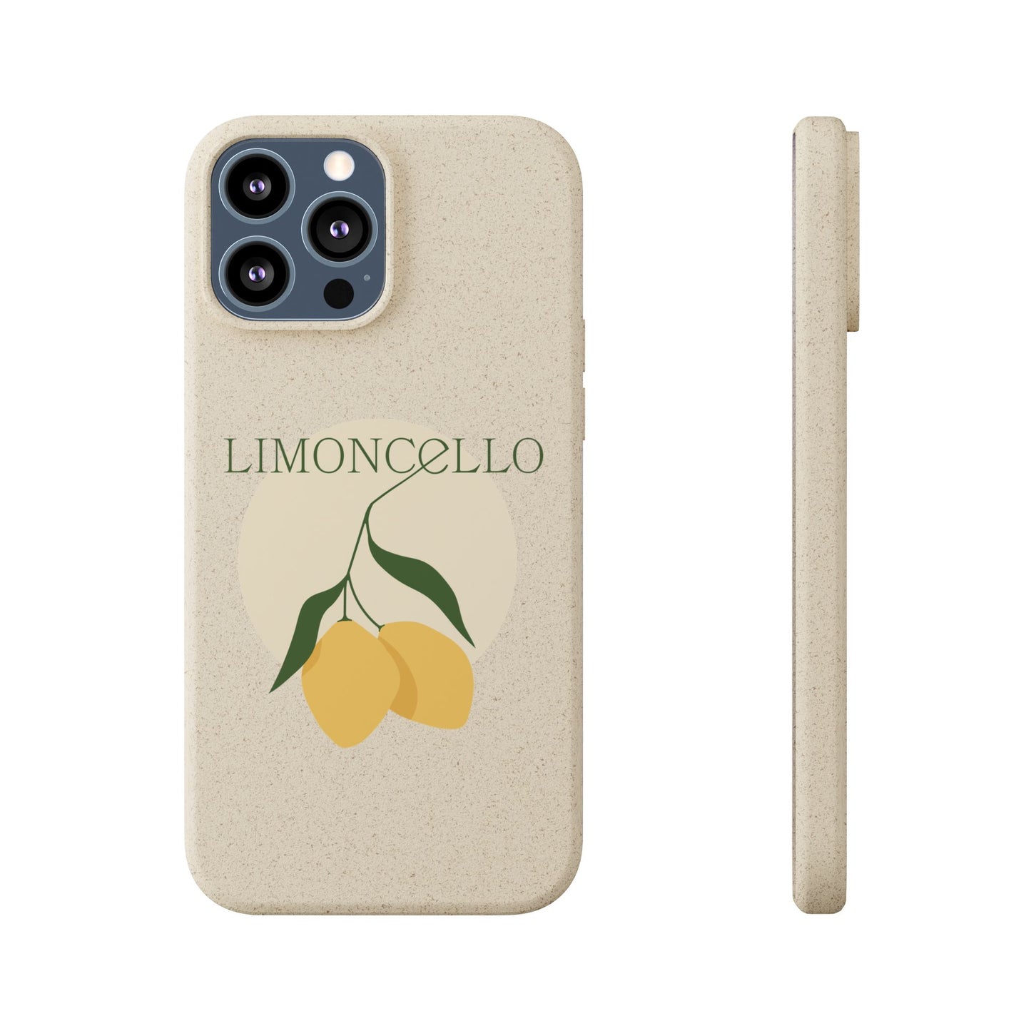 Limoncello Lemon Biodegradable iPhone Case